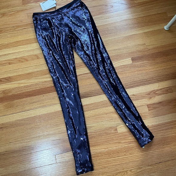 Sass & Bide Sequin Legging NWT - Picture 6 of 9